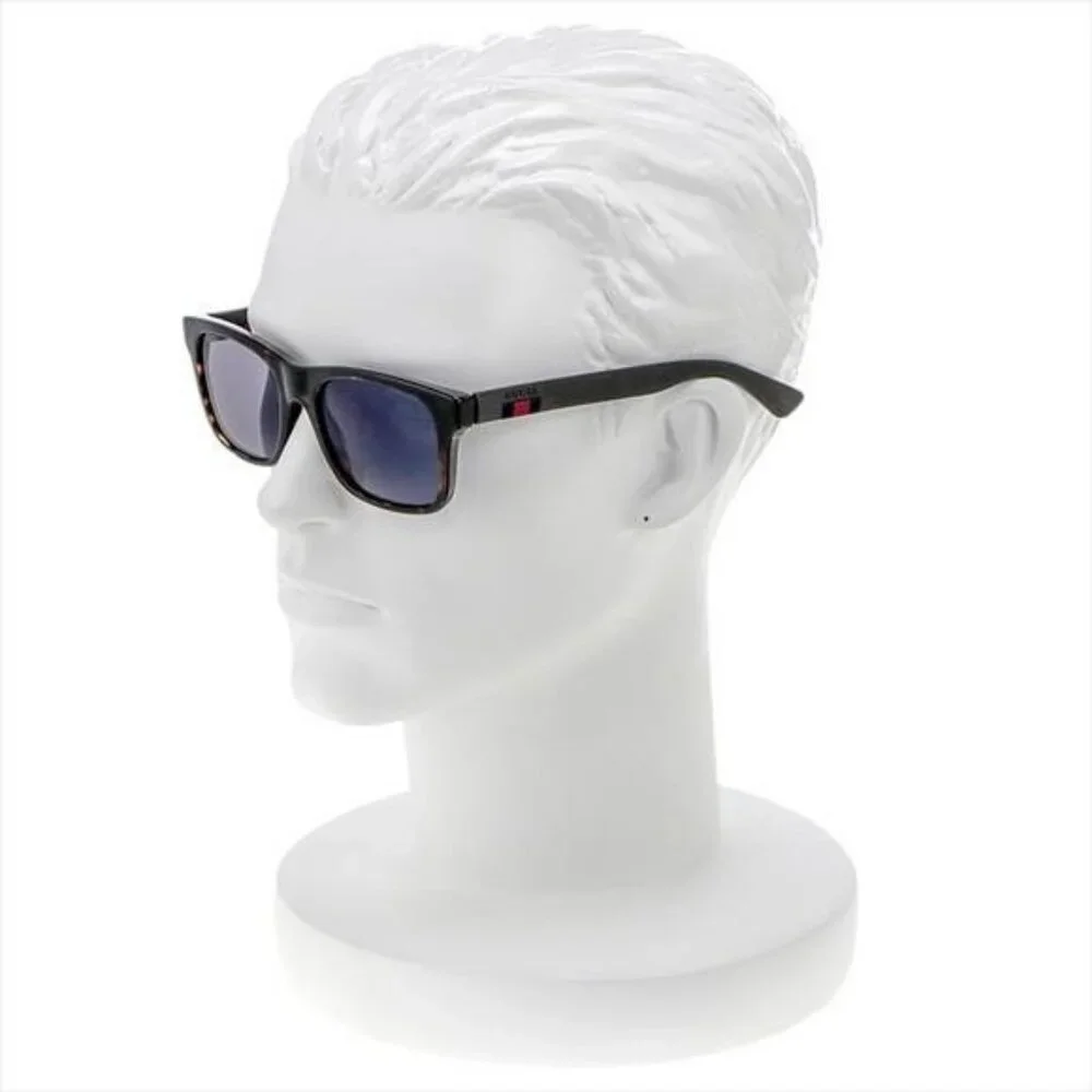 New - Gucci Black GG0008S Square Sunglasses